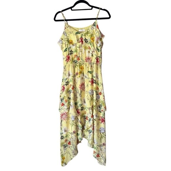 PARKER Vanna Dress in Spring Sangria - Yellow Size Small - Picture 7 of 10